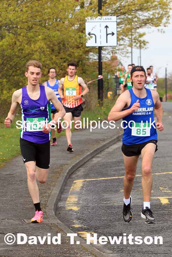 The 2023 Terry O'Gara Memorial 5k Road Race organised by Wallsend Harriers. Photo: David T. Hewitson/Sports for All Pics